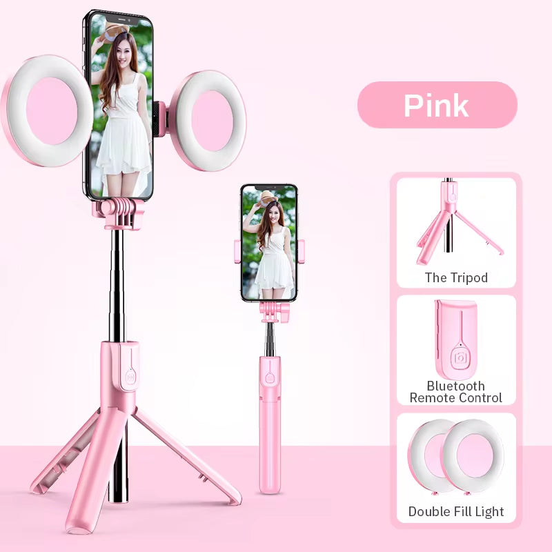 4 in 1 Wireless Bluetooth Compatible Selfie Stick