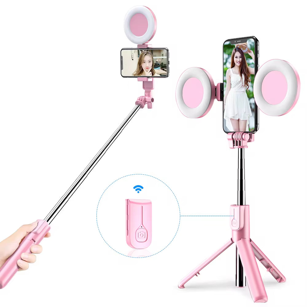 4 in 1 Wireless Bluetooth Compatible Selfie Stick